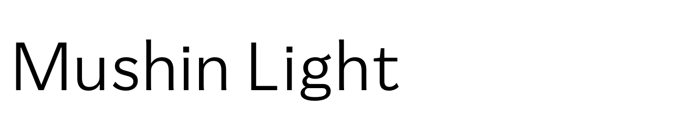 Mushin Light